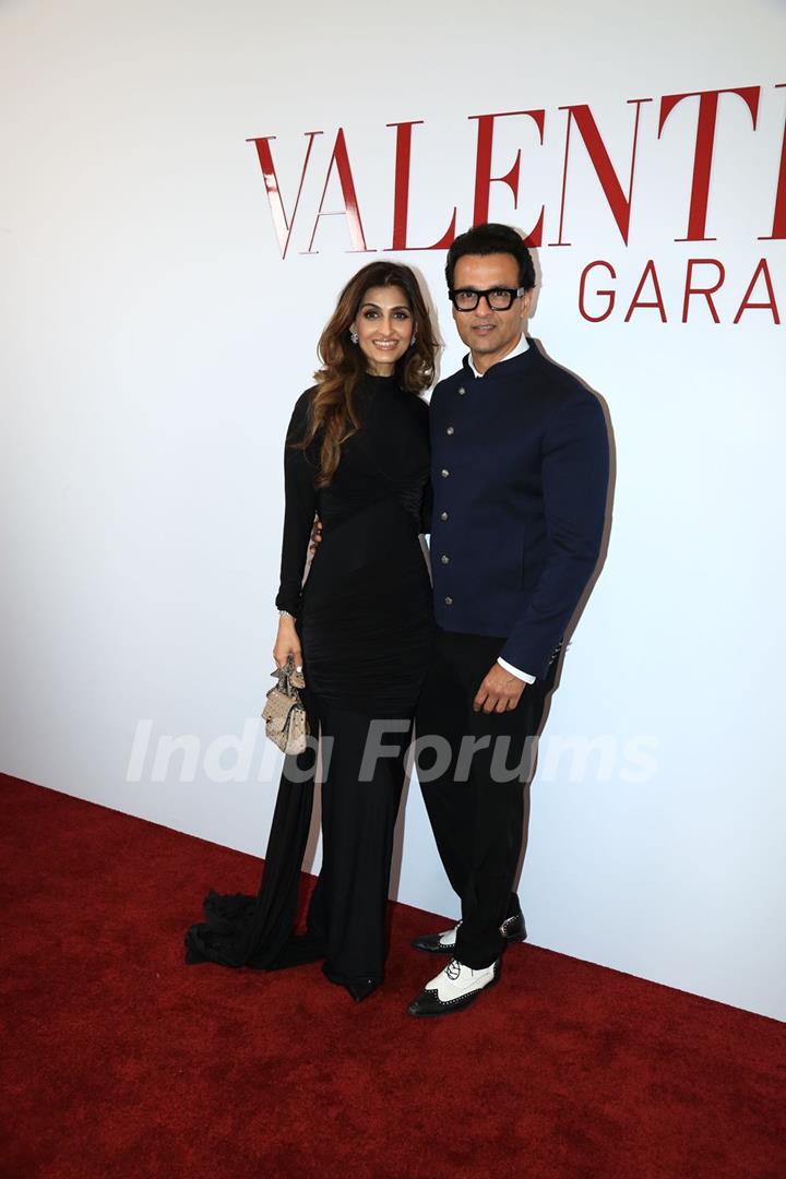 Rohit Roy and Akanksha Malhotra grace Valentino Store Launch