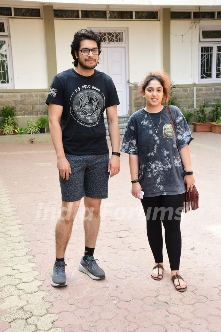 Junaid Khan and Ira Khan snapped after their Lok Sabha Election voting