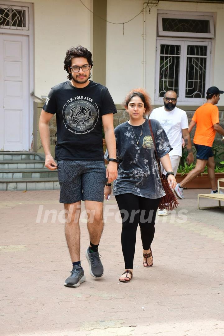 Junaid Khan and Ira Khan snapped after their Lok Sabha Election voting