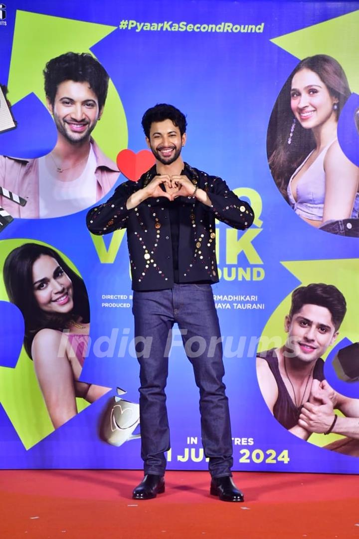 Rohit Saraf snapped for the Title Track Launch of Ishq Vishq Rebound