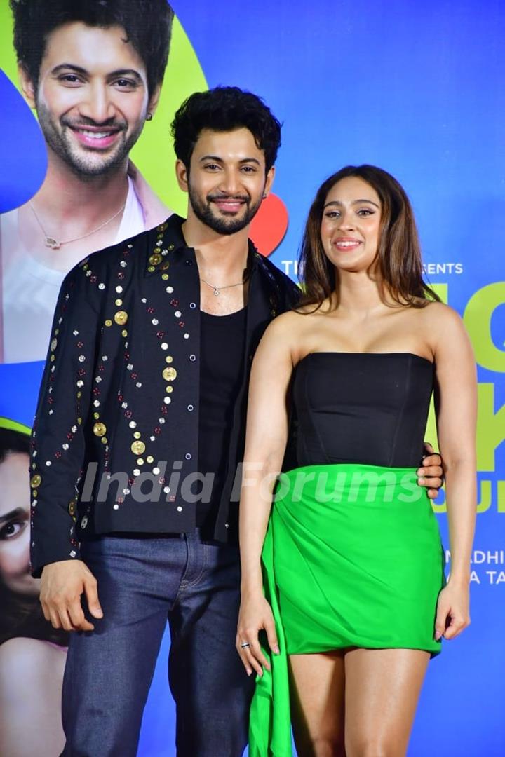 Rohit Saraf and Pashmina Roshan snapped for the Title Track Launch of Ishq Vishq Rebound