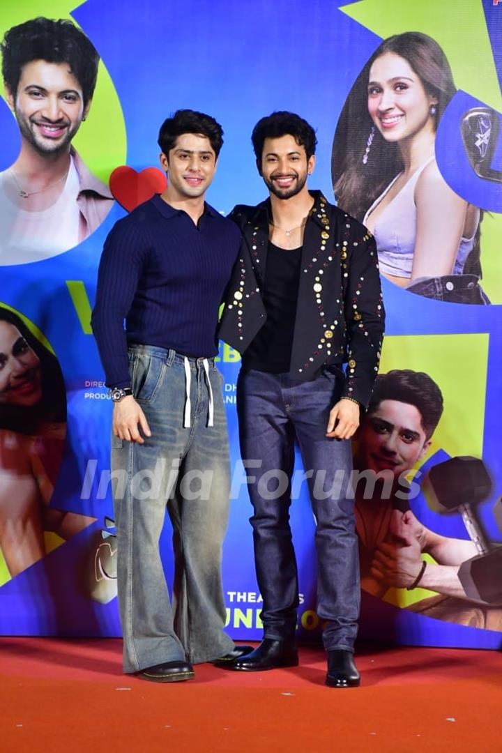 Rohit Saraf and Jibraan Khan snapped for the Title Track Launch of Ishq Vishq Rebound