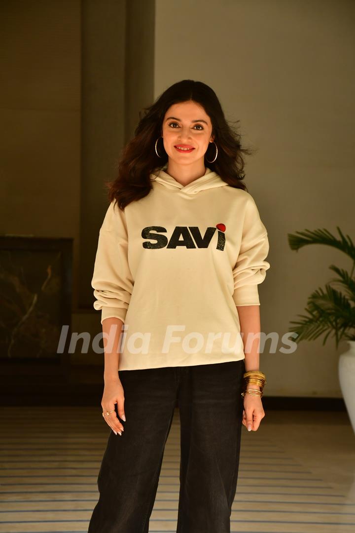 Divya Khoslaa snapped for their upcoming movie promotion 'Savi'   