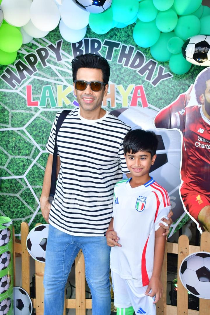 Tusshar Kapoor attend Tusshar Kapoor's son Laksshya Kapoor birthday party