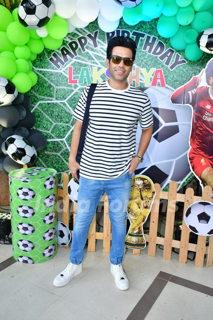 Tusshar Kapoor attend Tusshar Kapoor's son Laksshya Kapoor birthday party