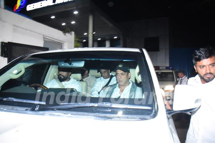 Salman Khan spotted at the airport