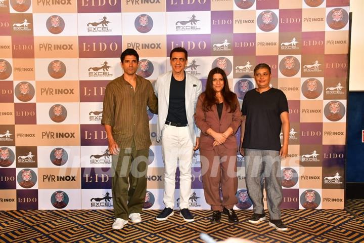 Farhan Akhtar and Zoya Akhtar attend grand launch of Iconic Cinema PVR LIDO