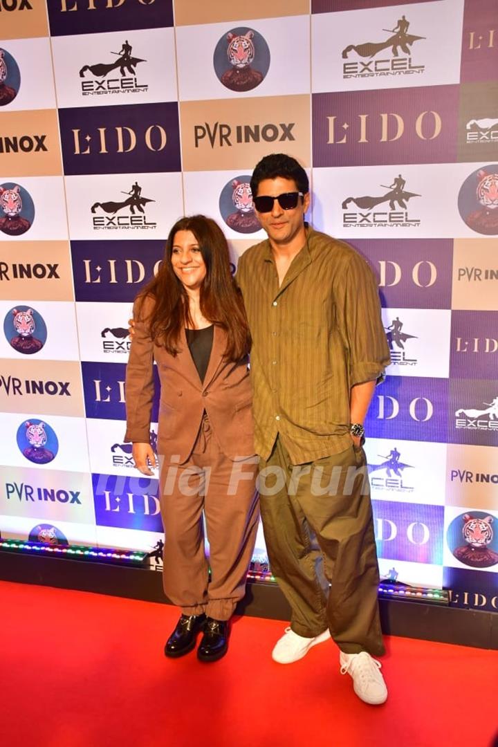 Farhan Akhtar and Zoya Akhtar attend grand launch of Iconic Cinema PVR LIDO