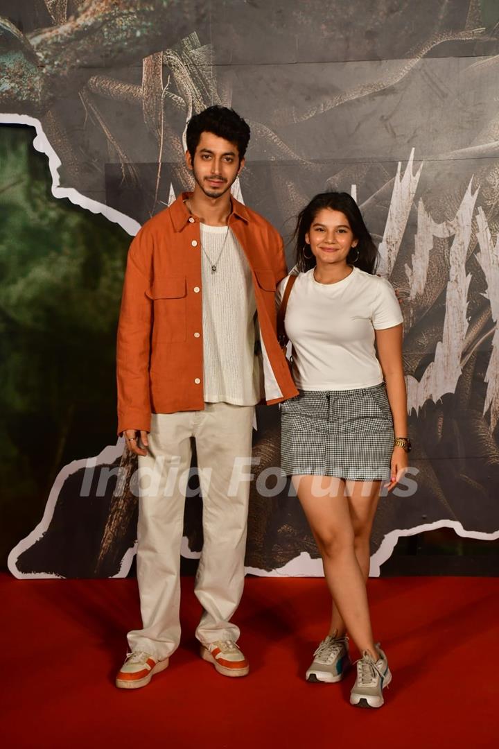 Mihir Ahuja attend the screening of Munjya