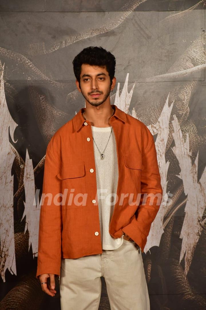 Mihir Ahuja attend the screening of Munjya