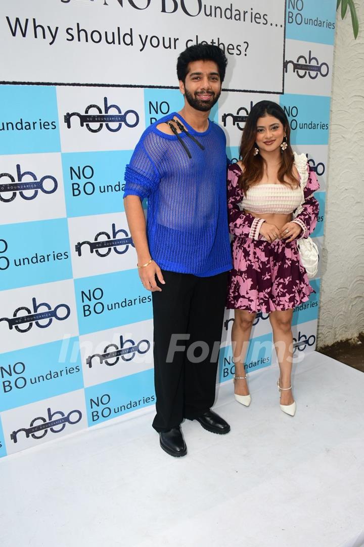 Anam Darbar snapped at Nupur Sanon's fashion brand launch No Boundaries 