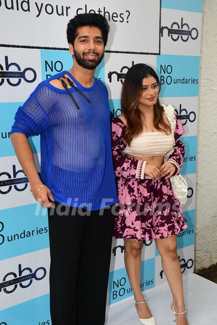 Anam Darbar snapped at Nupur Sanon's fashion brand launch No Boundaries 