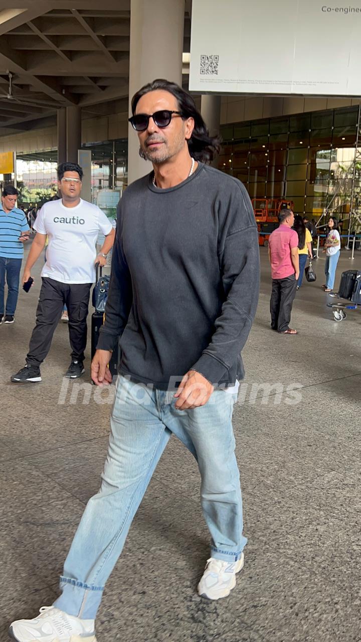 Arjun Rampal spotted at the airport