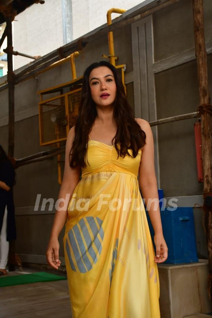 Gauahar Khan snapped in the city