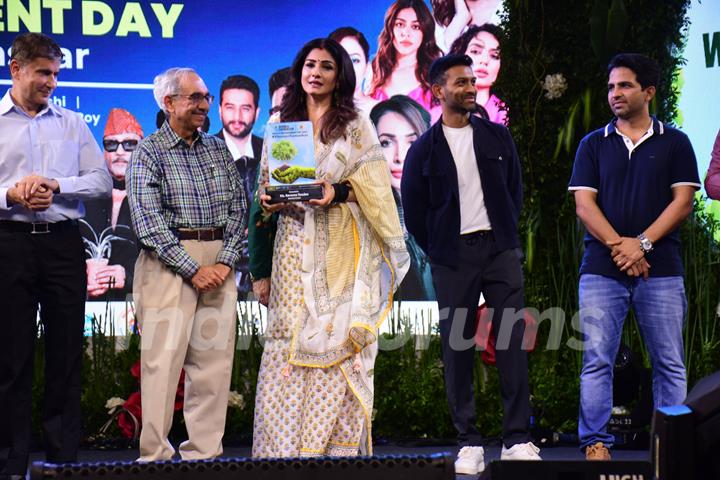 Raveena Tandon attend Bhoomi Namaskar Campaign to celebrate Environment Day