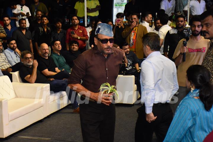 Jackie Shroff attend Bhoomi Namaskar Campaign to celebrate Environment Day