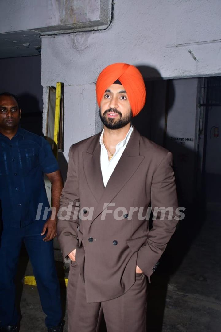 Diljit Dosanjh snapped for Jatt and Juliet 3 trailer launch