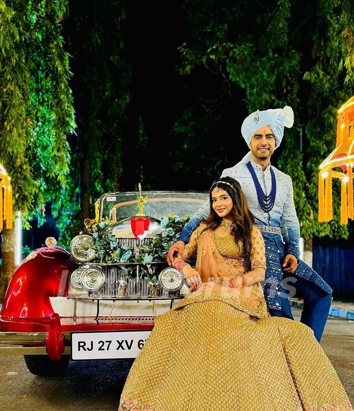 Armaan & Abhira from Yeh Rishta Kya Kehlata Hai latest picture from the upcoming episode 