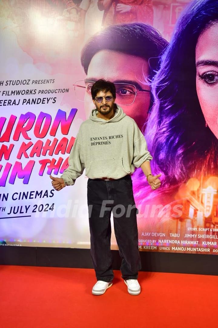 Jimmy Sheirgill attend Auron Mein Kahan Dum Tha trailer launch