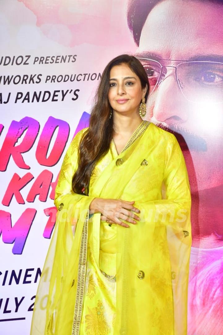 Tabu attend Auron Mein Kahan Dum Tha trailer launch