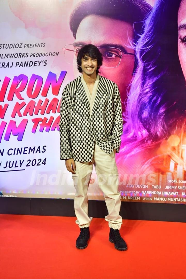 Shantanu Maheshwari attend Auron Mein Kahan Dum Tha trailer launch