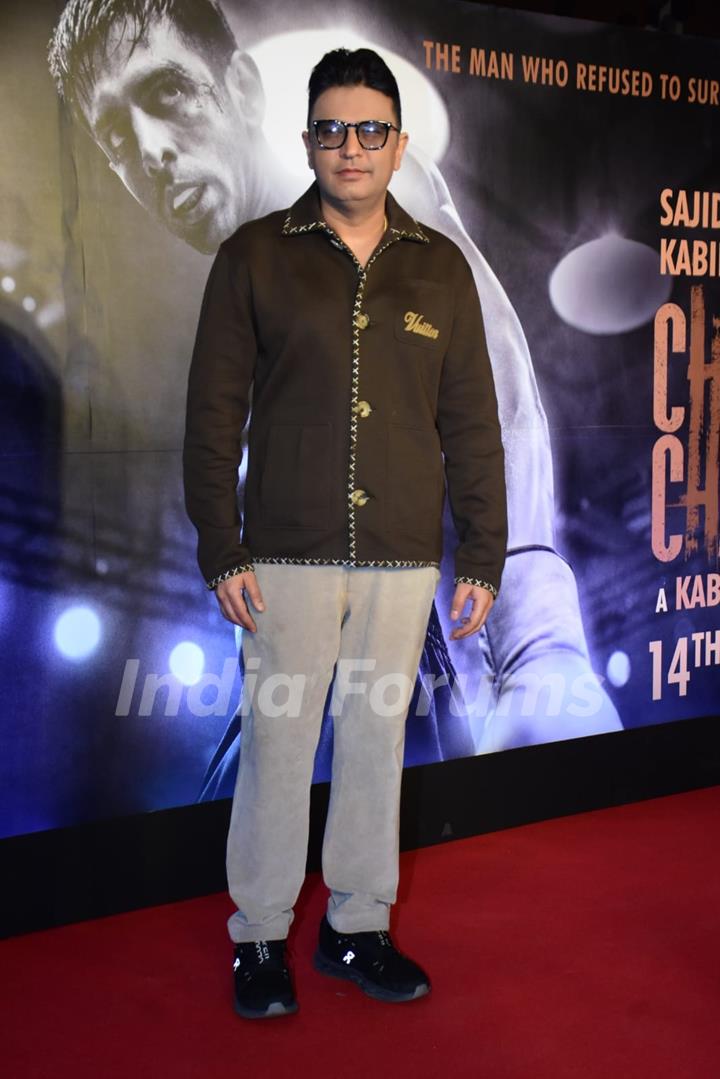 Bhushan Kumar grace the screening of Chandu Champion