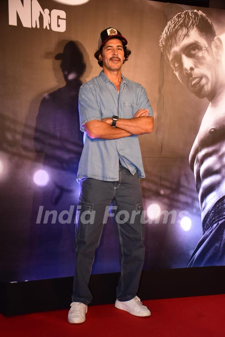 Dino Morea grace the screening of Chandu Champion