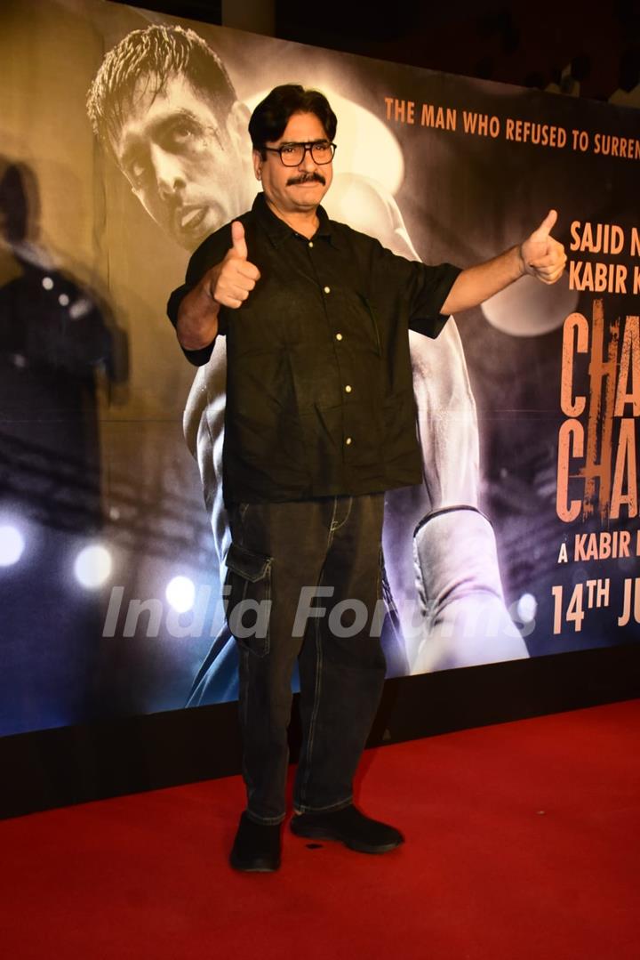 Yashpal Sharma grace the screening of Chandu Champion