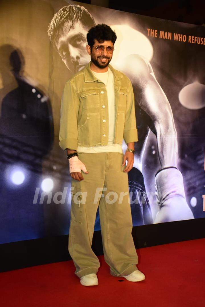 Vineet Kumar Singh grace the screening of Chandu Champion