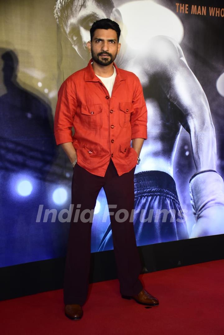 Jatin Sarna grace the screening of Chandu Champion