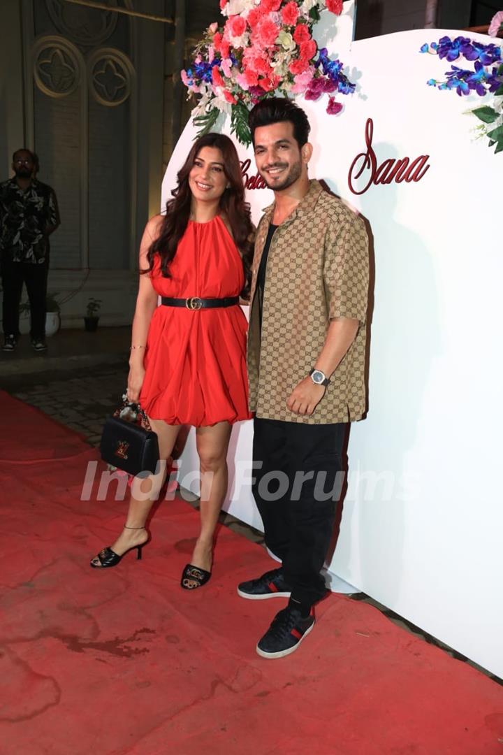 Arjun Bijlani attend Sana Makbul’s Birthday Bash