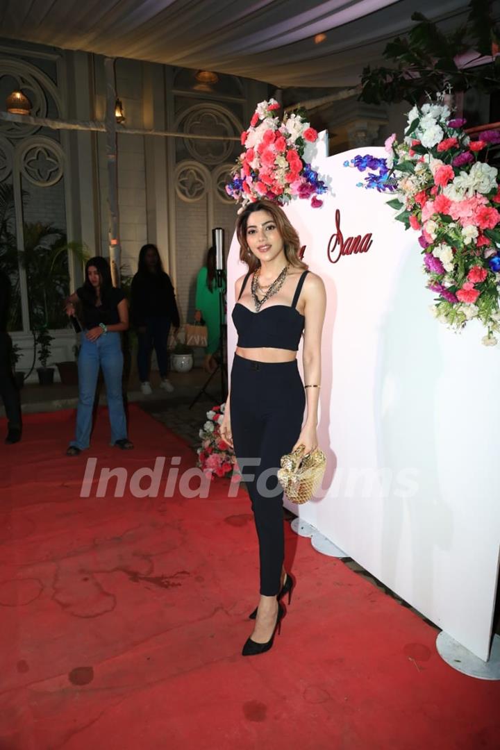 Nikki Tamboli attend Sana Makbul’s Birthday Bash