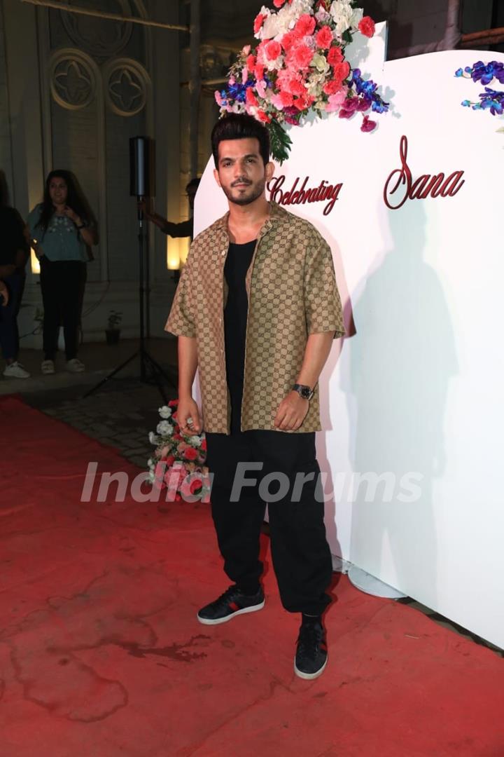 Arjun Bijlani attend Sana Makbul’s Birthday Bash