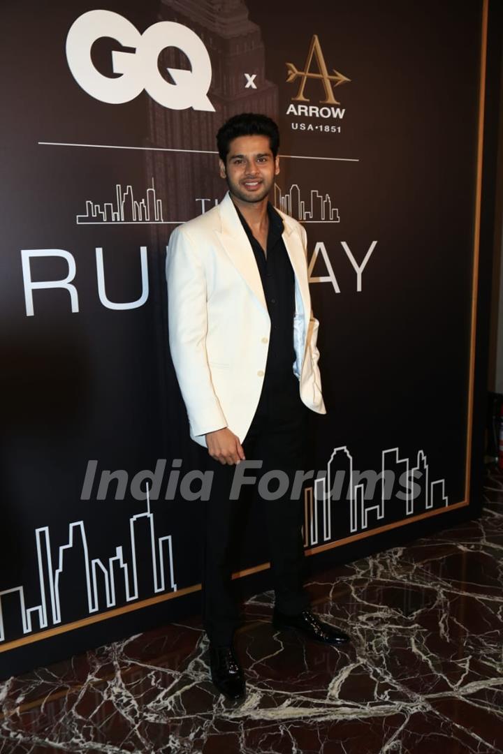 Abhimanyu Dassani attend GQ and Arrow event