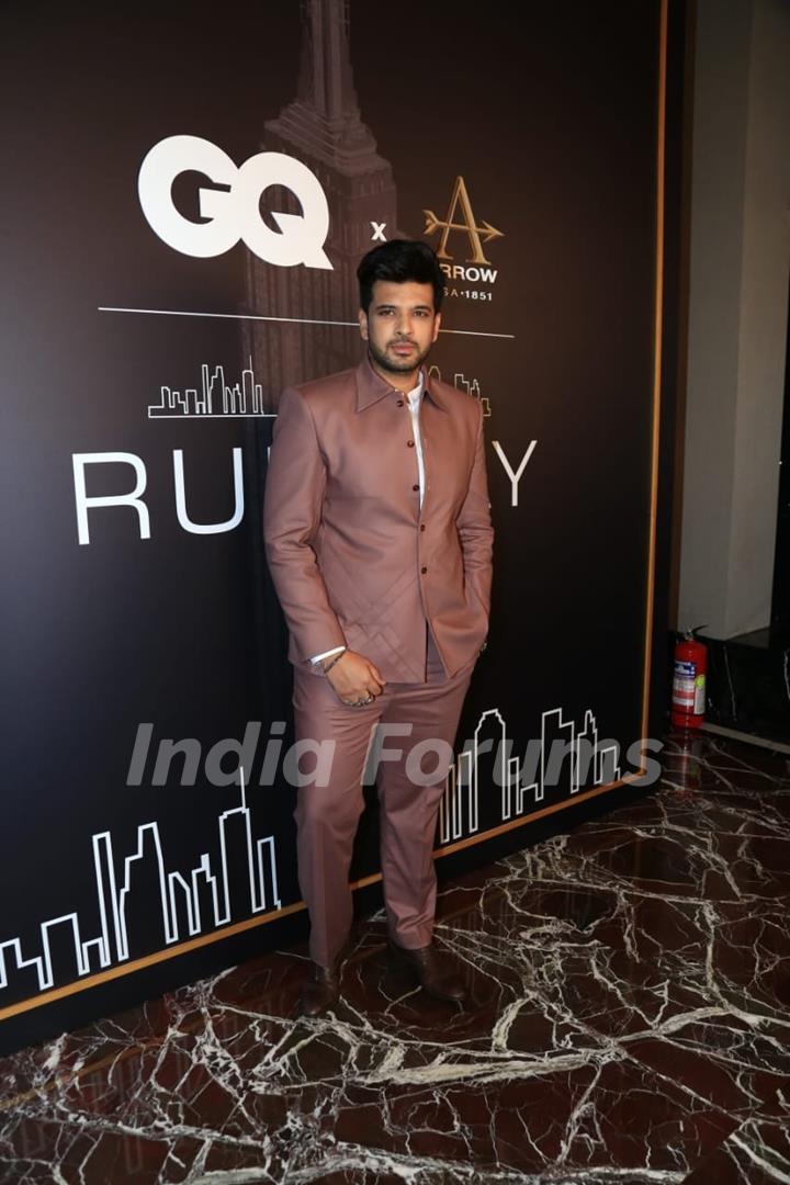 Karan Kundrra attend GQ and Arrow event