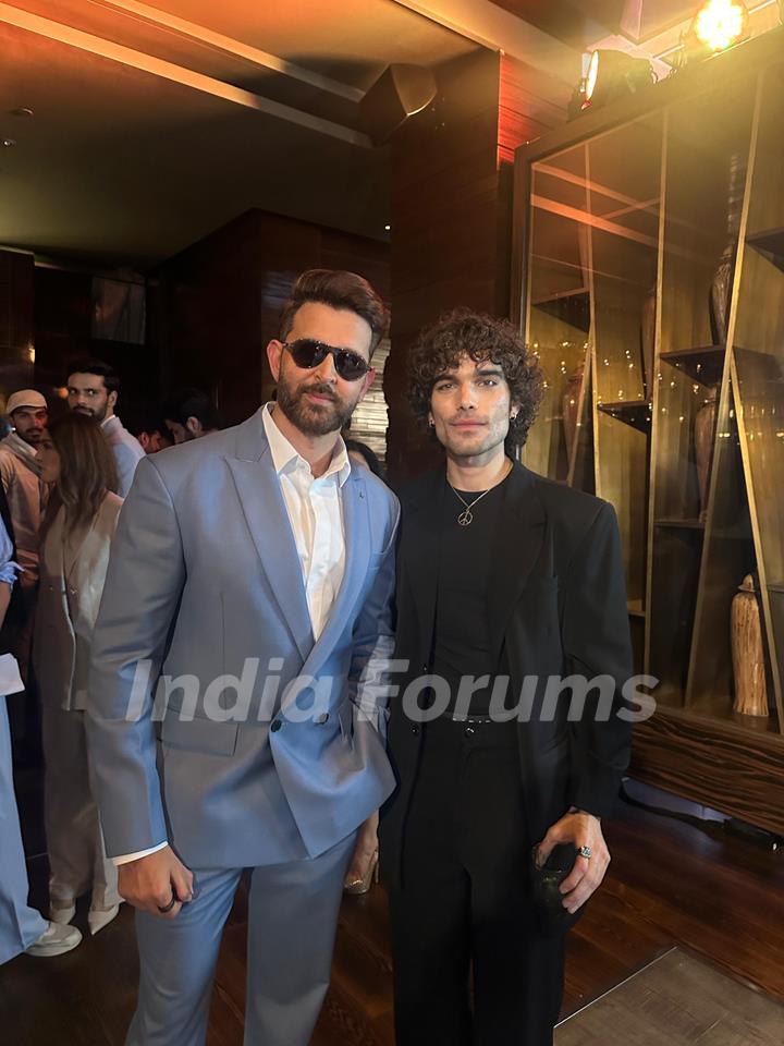 Hrithik Roshan and Rishabh Sawhney attend GQ and Arrow event