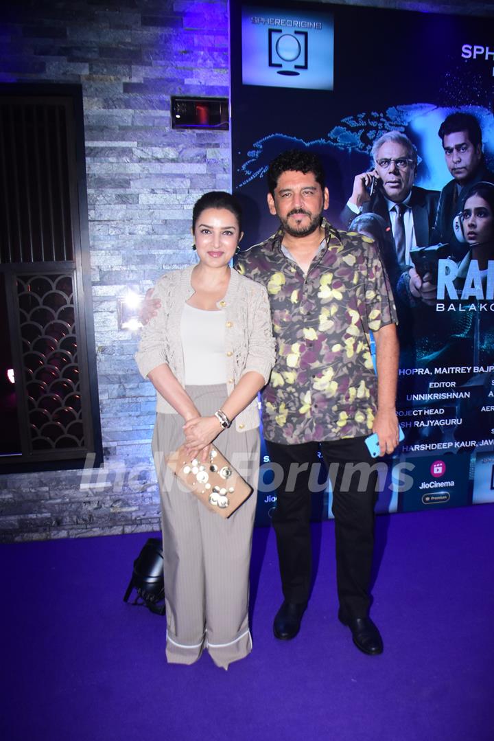 Tisca Chopra attend success party of Ranneeti: Balakot & Beyond