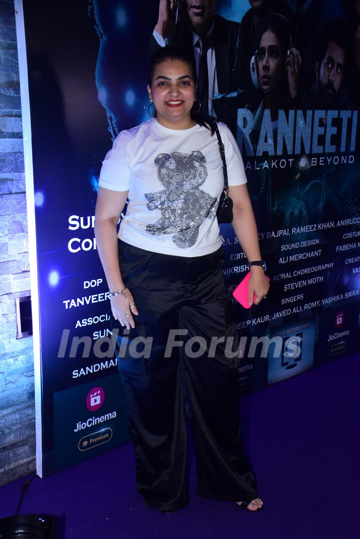 Celebrities attend success party of Ranneeti: Balakot & Beyond