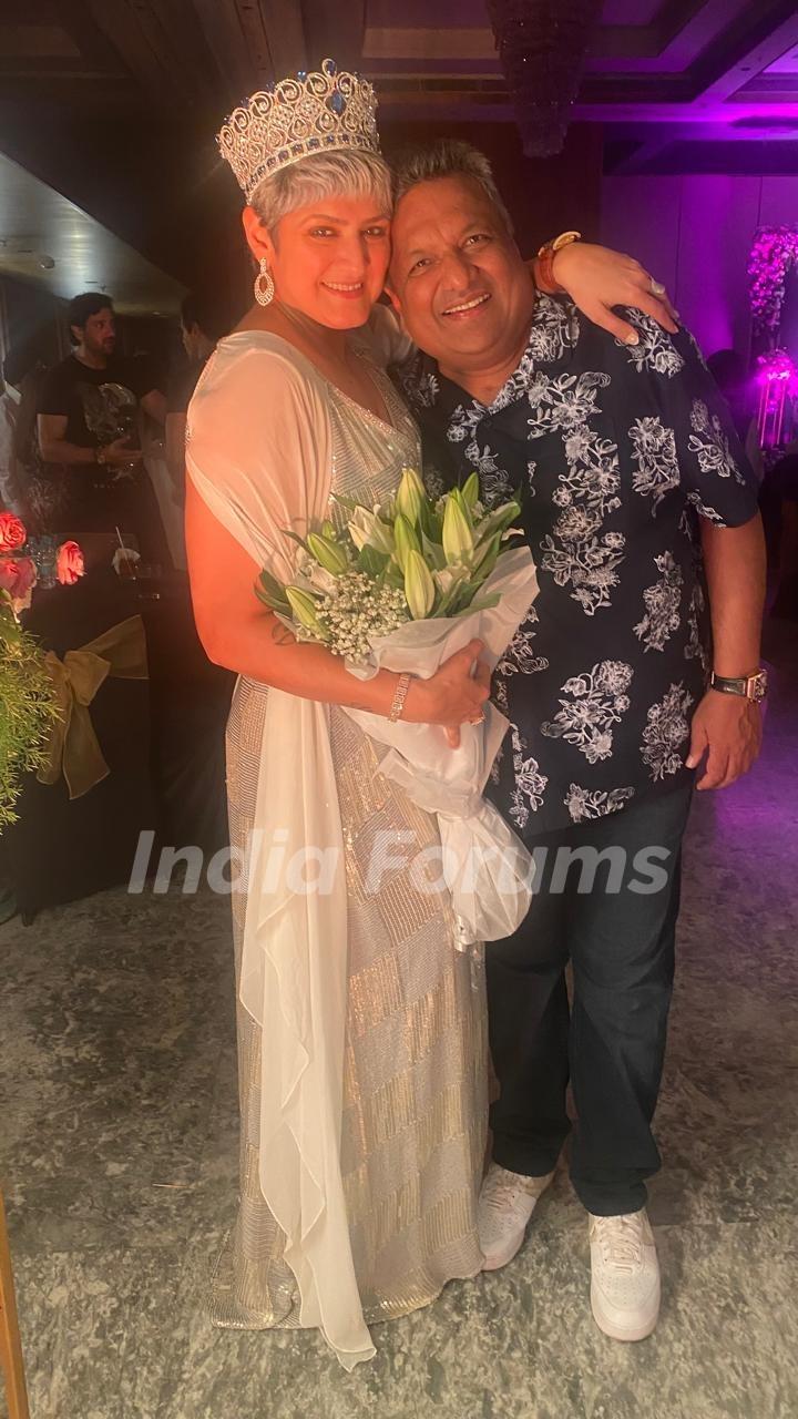 Celebrities snapped at Sanjay Gupta celebration for his wife for Mrs. World International 2024