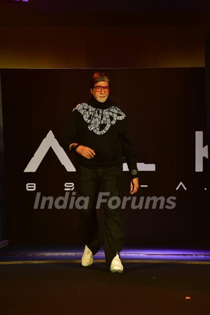 Amitabh Bachchan snapped at the Kalki 2898 AD Event 