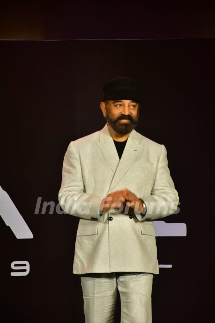 Kamal Haasan snapped at the Kalki 2898 AD Event 