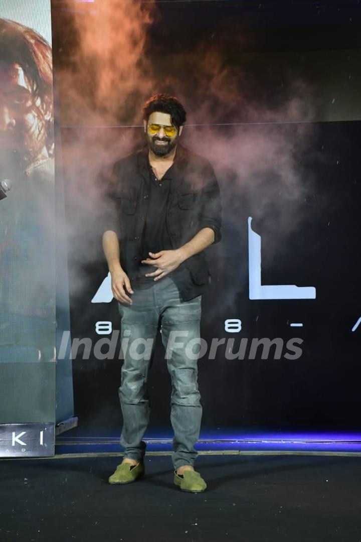 Prabhas snapped at the Kalki 2898 AD Event 