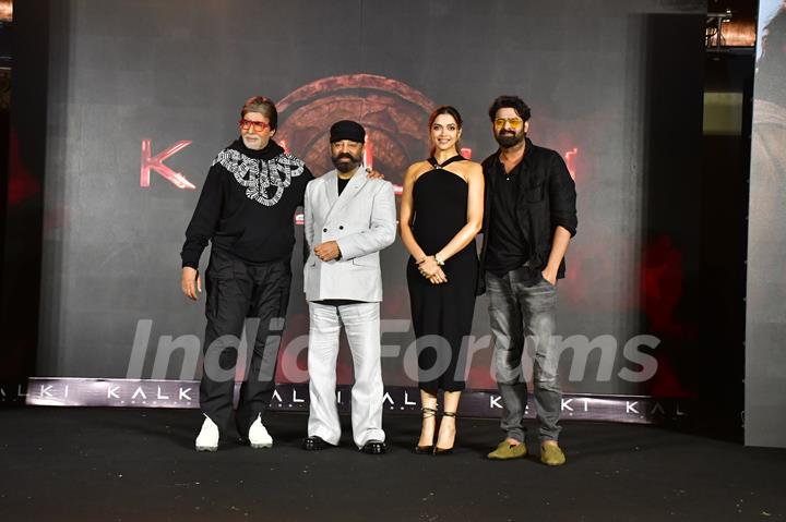 Amitabh Bachchan, Kamal Haasan, Deepika Padukone and Prabhas snapped at the Kalki 2898 AD Event 