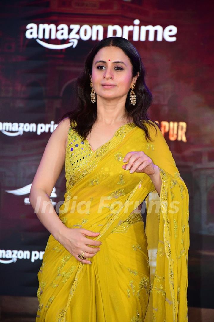 Rasika Dugal grace the trailer launch of Mirzapur Season 3