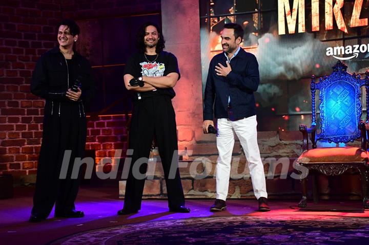 Pankaj Tripathi, Ali Fazal and Vijay Varma grace the trailer launch of Mirzapur Season 3