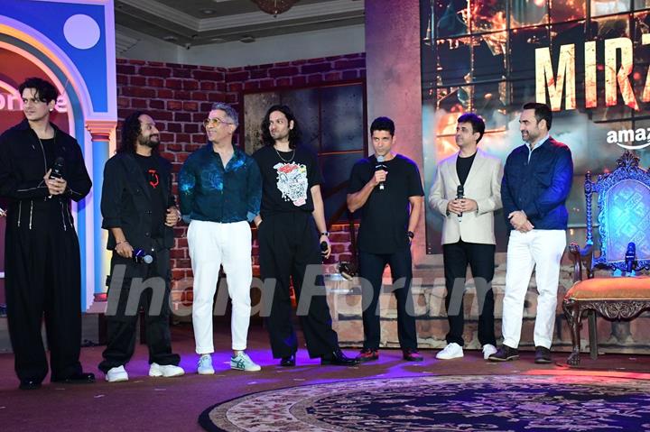 Farhan Akhtar, Pankaj Tripathi, Ali Fazal and Vijay Varma grace the trailer launch of Mirzapur Season 3