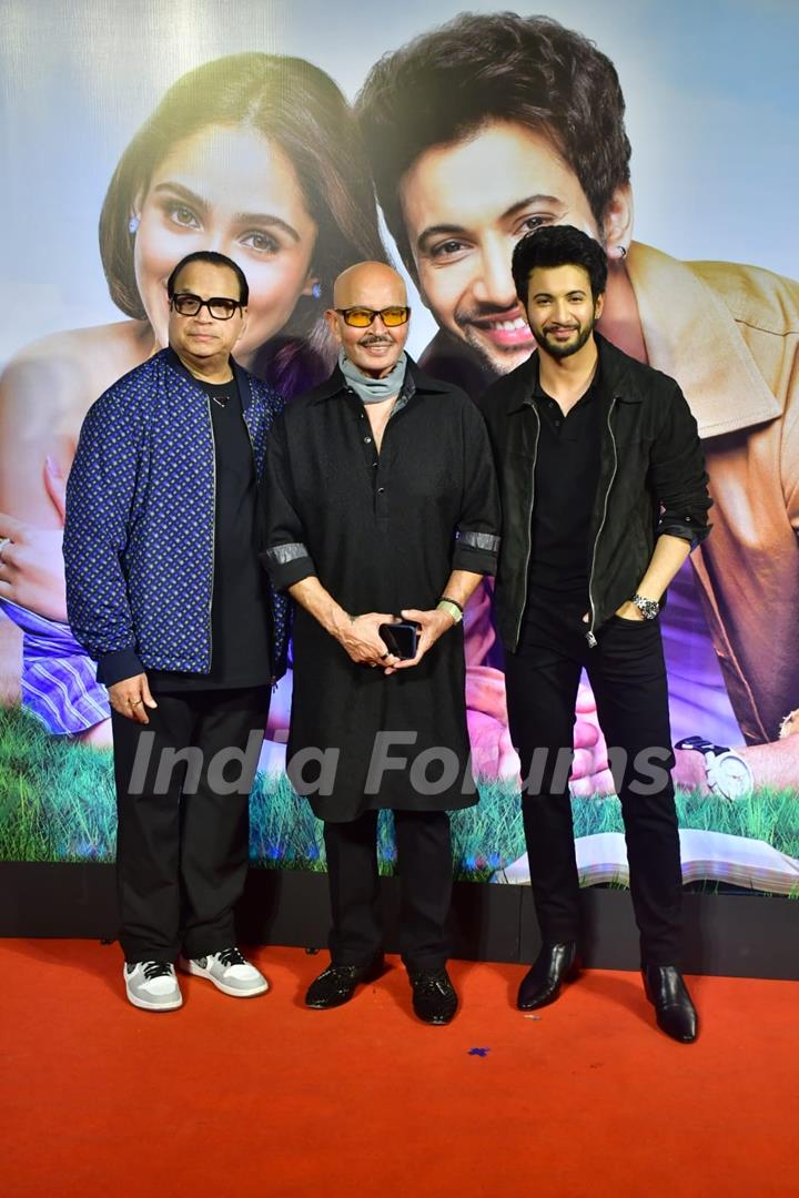 Rakesh Roshan, Ramesh Taurani and Rohit Saraf grace the screening of Ishq Vishk Rebound