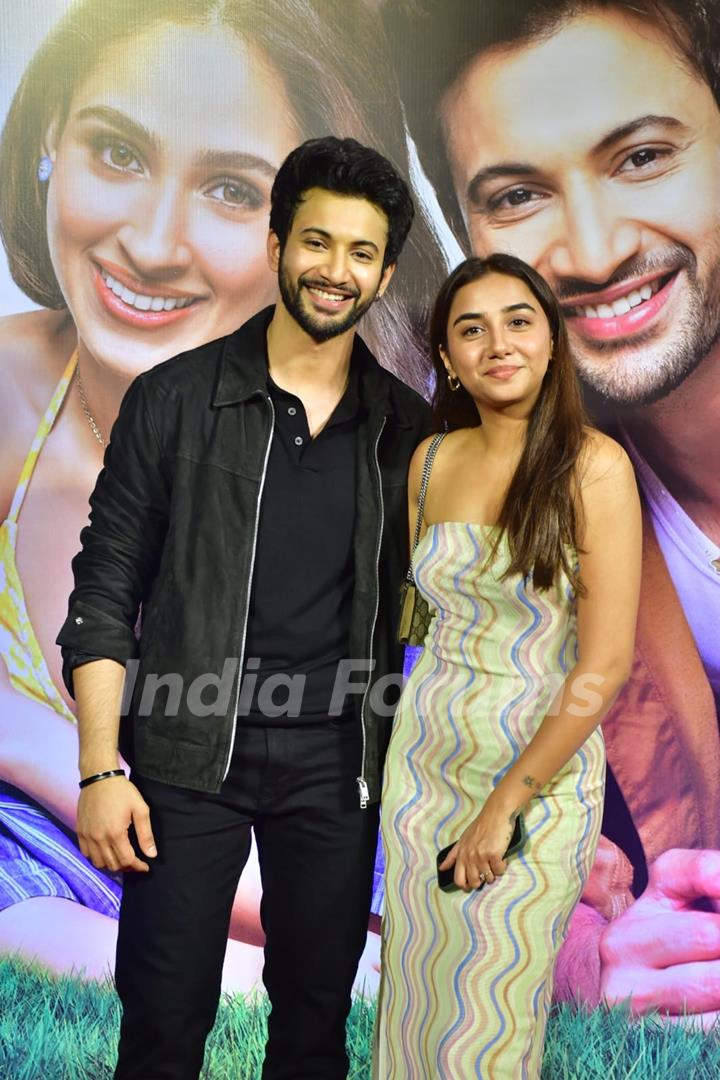 Rohit Saraf and Prajakta Koli grace the screening of Ishq Vishk Rebound