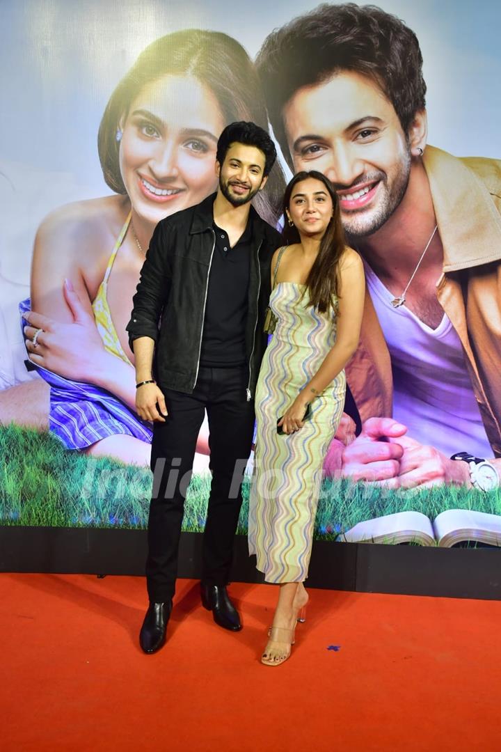 Rohit Saraf and Prajakta Koli grace the screening of Ishq Vishk Rebound