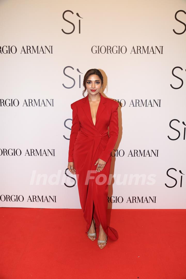 Jiya Shankar attend Giorgio Armani Event